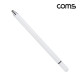 Coms 정전식 스마트폰 터치펜 양면 터치볼 디스크형 white
