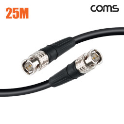 Coms 카나레 12G SDI BNC 제작용 케이블 25m 5.5UHD