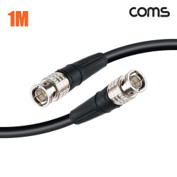 Coms 카나레 12G SDI BNC 제작용 케이블 1m 5.5UHD