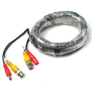 Coms CCTV 케이블 10m - BNC + DC 5.5 전원 회색
