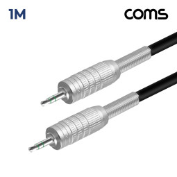 Coms 카나레 L-2T2S 뉴트릭 스테레오 3.5mm 마이크 제작용 케이블 1M