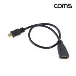 Coms HDMI/HDMI(Mini) 케이블 [HDMI F/ Mini HDMI M]