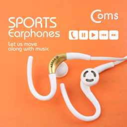 Coms 귀걸이형 이어폰(KA-34)