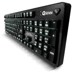 키보드 큐센 (ARES) 기계식 정축/게이밍 키보드, USB