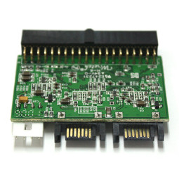 Coms SATA 컨버터(SATA HDD용)/구형 마더보드 사용/2 HDD