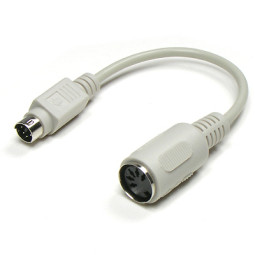 Coms 키보드 젠더 AT to PS2 [5F/6M]