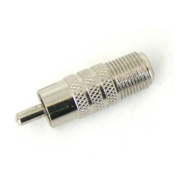 Coms 안테나 RF F to RCA M 변환젠더/커넥터/컨넥터 [G0696]