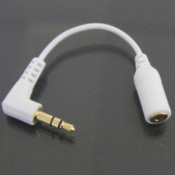 Coms 핸드폰용 젠더 - 스테레오 3.5(M)/4극 2.5(F) [G1904]