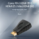 Coms 미니 HDMI 젠더 - HDMI (F) / Mini HDMI (M)