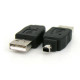 Coms USB 젠더 미니 4핀 - USB A(M) / USB Mini 4핀 (M)