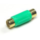 Coms RCA 연장 젠더 녹색 - F/F 타입