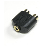 Coms 스테레오 젠더 Y형(3.5 F/RCA Fx2)/Stereo