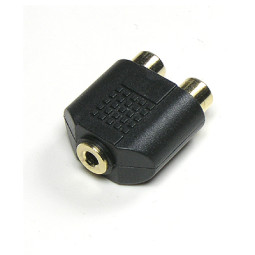 Coms 스테레오 젠더 Y형(3.5 F/RCA Fx2)/Stereo