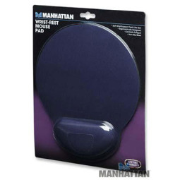 Manhattan 손목보호형 마우스 패드/ 청색