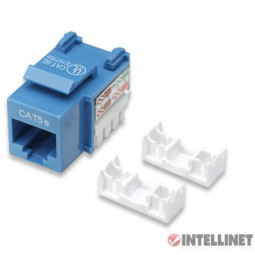 Intellinet 키스톤잭/Cat5e/blue