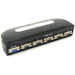 Coms 모니터 분배기 5:1 (앞면 5Port)