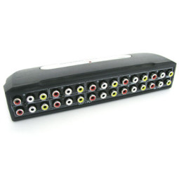 Coms AV 분배기 9:1 (3RCA 용)