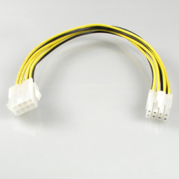 Coms 서버 메인보드용 8핀 전원 연장 케이블 20Cm - DC12V