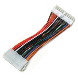 Coms ATX 전원 케이블 - 24P(M)/20P(F) 변환용 15Cm