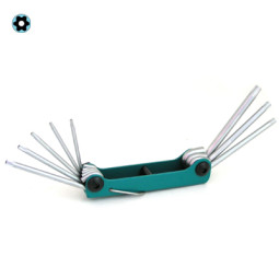 Prokit 별형 렌치 세트 - 8종류/ Folding 타입 / 렛치