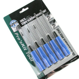 Prokit 별형 드라이버 세트 - 종류별 5개 제품