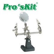 Proskit 608-391A 납땜 보조기/인두 스탠드/확대경 기능