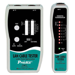 Prokit 랜 테스터기 - 분리형 BNC 케이블도 테스터 가능