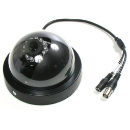 Coms CCTV 돔 카메라 - 일반 CCD/ 12LED/ BNC