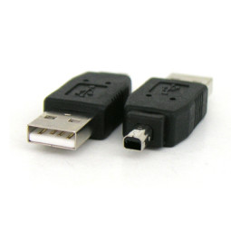 Coms USB 젠더 미니 4핀 - USB A(M) / USB Mini 4핀 (M)