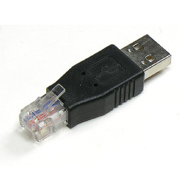 Coms USB 젠더 USB A(수)/RJ11 (수)
