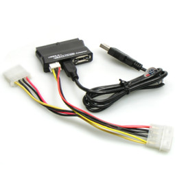 Coms USB2.0 + eSATA To IDE 어댑터 [VE456]