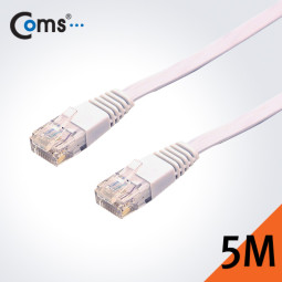 Coms 평면 랜케이블(Cat 6/Direct) 5M / Lan Cable