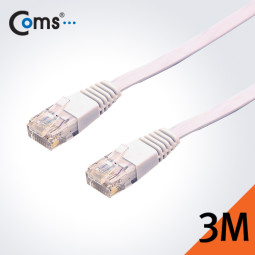 Coms 평면 랜케이블(Cat 6/Direct) 3M / Lan Cable