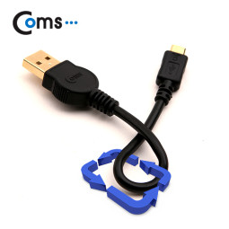 Coms 스트롱 미니 케이블 USB to 마이크로 B (블랙)/충전/데이터
