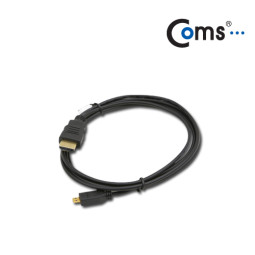 Coms HDMI/Micro HDMI 케이블 (블랙) 1.8M/V1.3