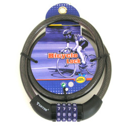 Coms 자전거 도난방지용 잠금장치 - 4자리 다이얼