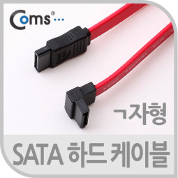 Coms SATA 하드(HDD) 케이블 ㄱ자, 1M