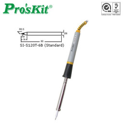 Prokit 납땜 인두 교체팁(SI-S120T-6B), 60W용/6mm 두게