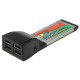Coms USB 2.0 카드(Express PCMCIA), 4Port/Express 34
