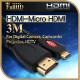 Coms HDMI/Micro HDMI 케이블, 3M Black