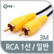 Coms RCA 케이블(1선/일반) 3M