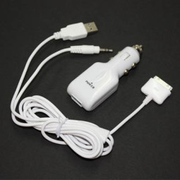 Coms A사 IOS 8Pin (8핀) 스마트폰 충전 세트(전원USB/오디오/USB)