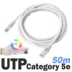 DA-UTP14P 50m 다모일 고급형 UTP케이블 단심 cat5E 인터넷 랜선
