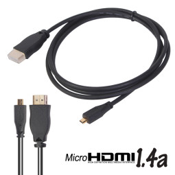 DA-HDMI/Mhdmi 3m 다모일 순동 Micro HDMI케이블 19+1 3D 모니터케이블 영상 HDMI 디지탈영상 순동케이블