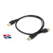 DA-USB3.0A-M/F YG-0.5m USB 3.0 데이터 연장 케이블 (Y형) 0.5m 전원보조 USB케이블