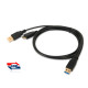 DA-USB3.0AMCB YG-2m 다모일 USB 3.0 데이터 케이블 (Micro) 2m 외장하드MicroB 데이터케이블 보조전원