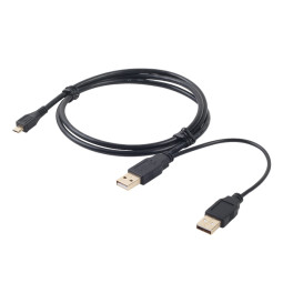 DA-USB MICRO5P YG-2m 다모일 모바일 스마트폰 휴대폰 데이터/충전(Micro5p) 케이블 2m (보조전원)