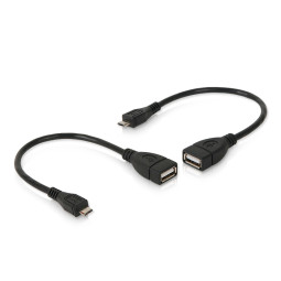 DA-UHDC S2-0.2m USB 2.0 호스트  OTG 케이블 0.2m 스마트폰 TO USB 키보드 마우스 메모리연결