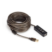 DA-UE2410 다모일 USB2.0 리피터 10m (4포트 USB허브 내장형)