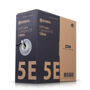 DA-UTP14P 100m-black UTP랜케이블 인터넷공유기연결용 100Mbps 공사용 RJ45플러그 제작용